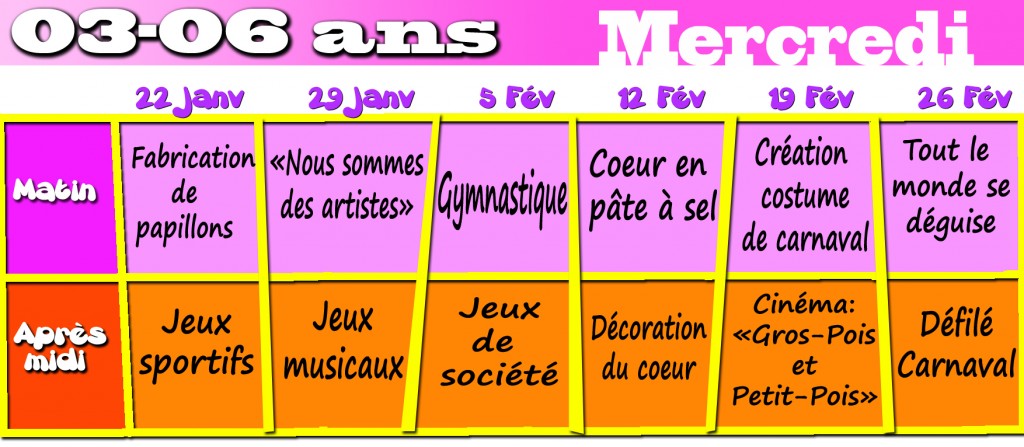 programme des mercredis 3-6 - janvier 2014 copie